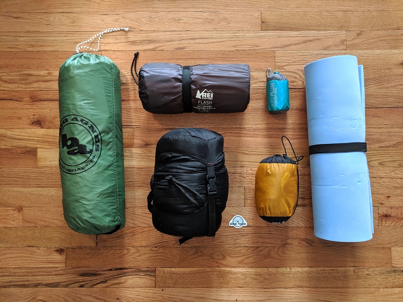 Gear list - sleep system