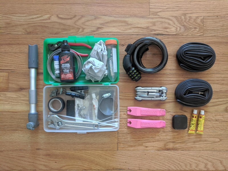 Gear list - bike tools