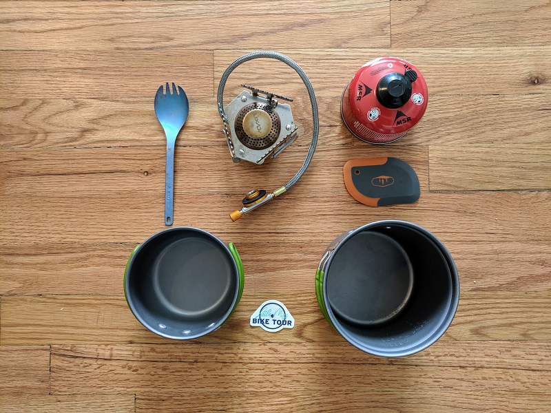 Gear list cookware 