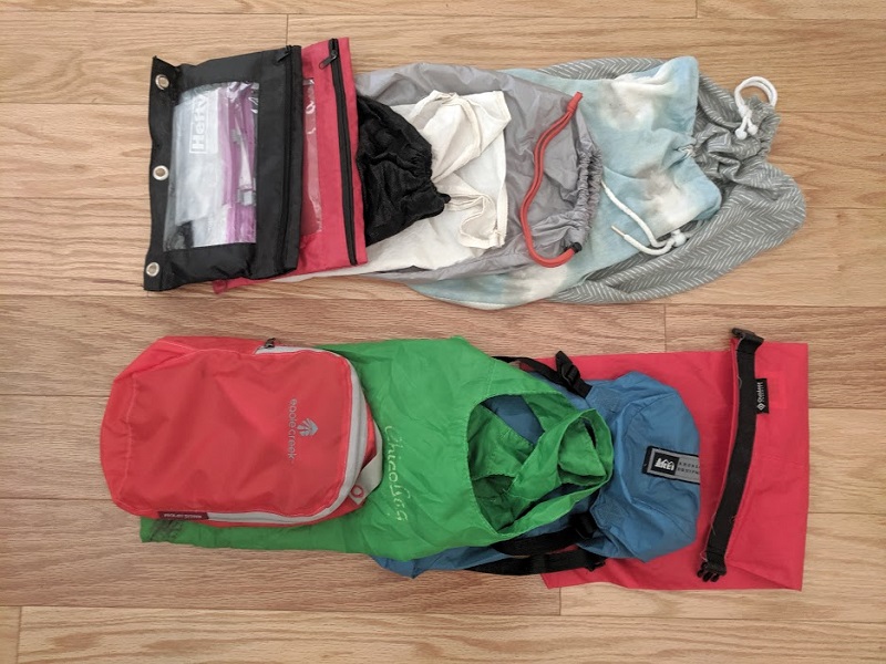 gear list bags