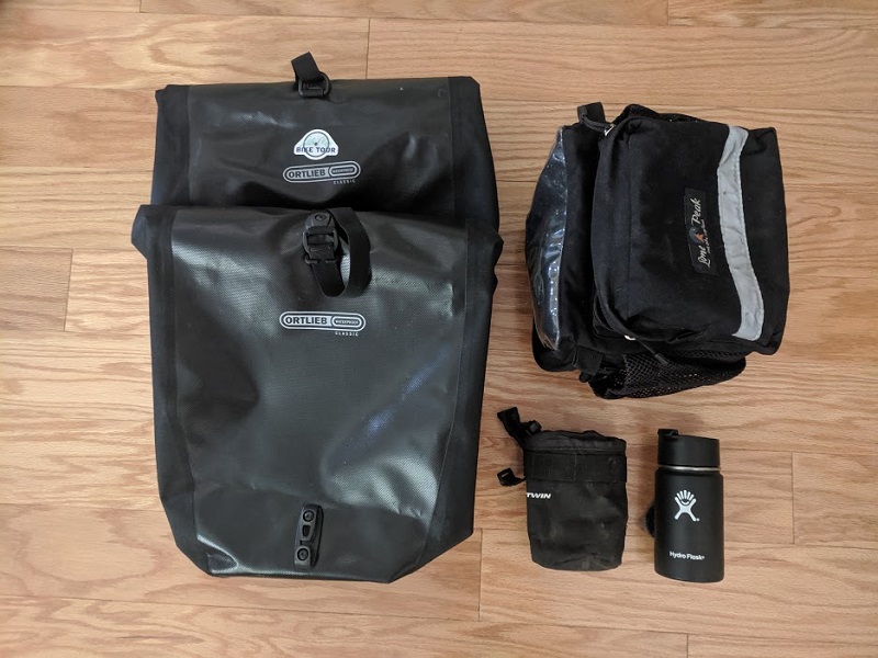 gear list panniers