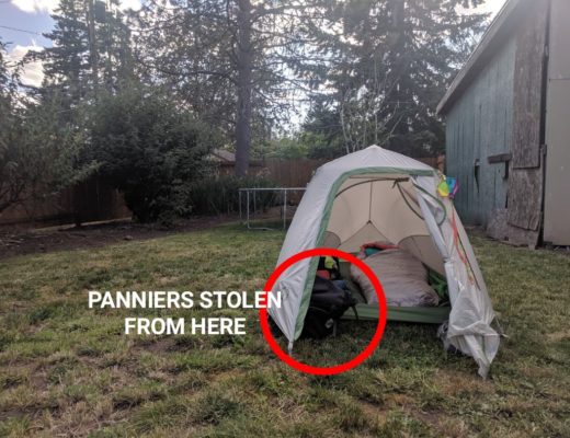 Eugene, Oregon: Where My Panniers Got Stolen from a Backyard