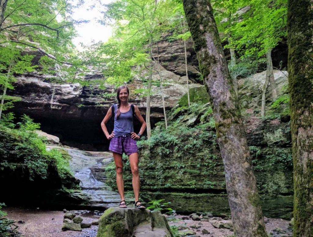 ferne clyffe state park, illinois