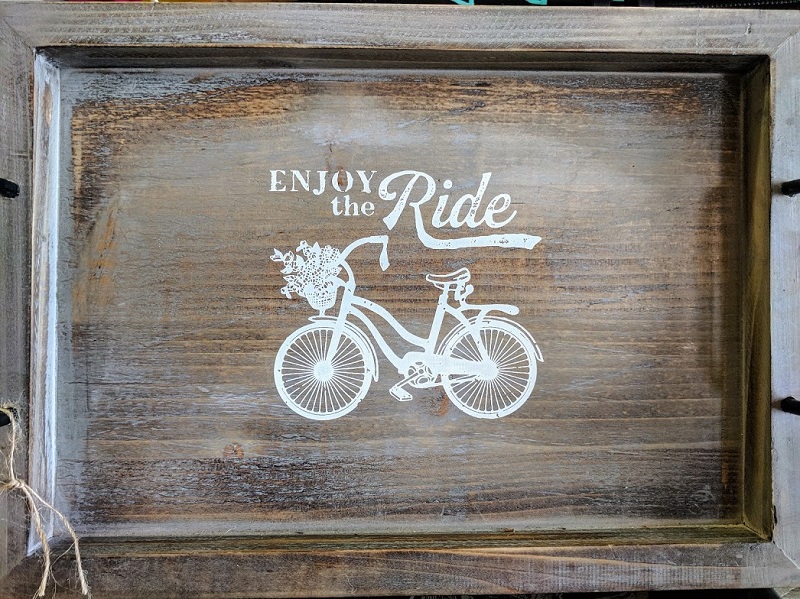 Enjoy the ride bicycle art