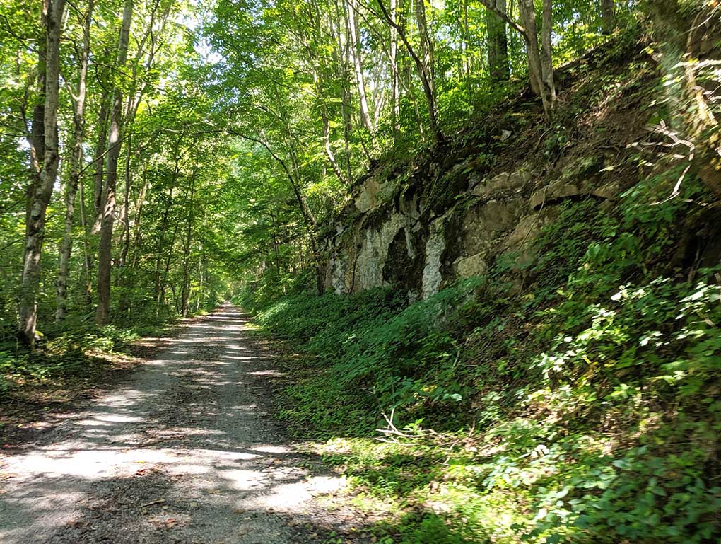 gravel trail