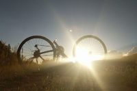 bike tour sunset