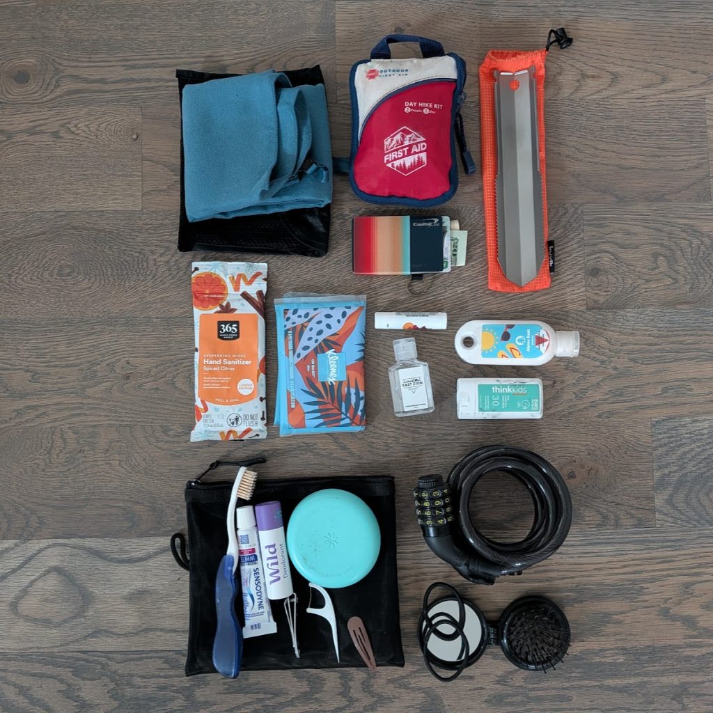bikepacking toiletries
